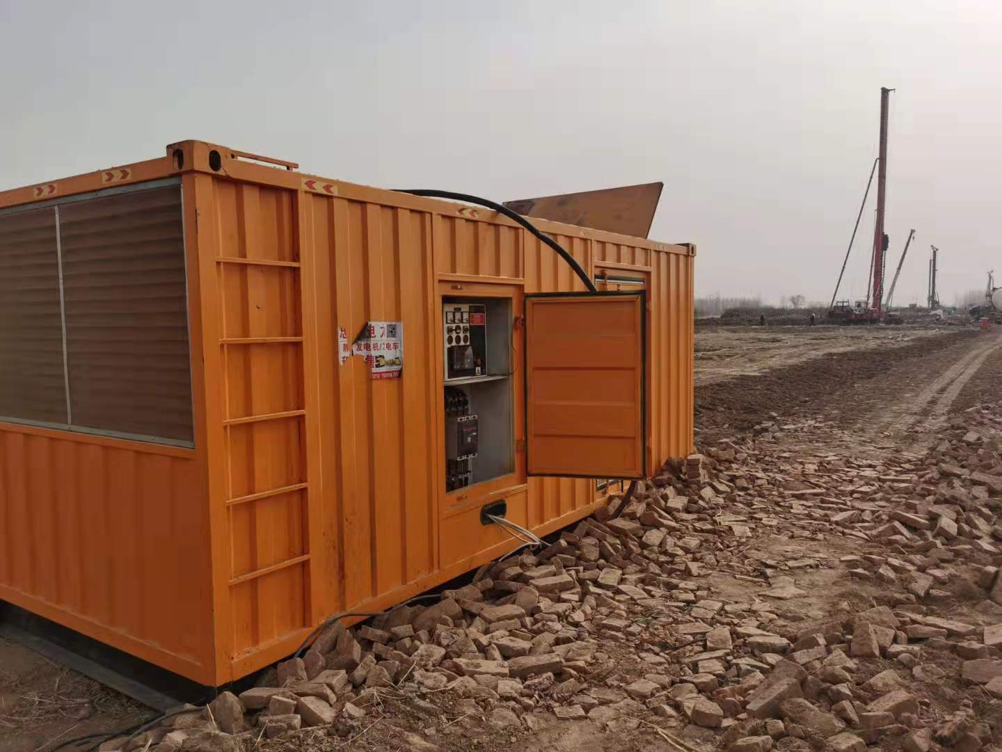 临颍发电车租赁-柴油发电机组的安装须知